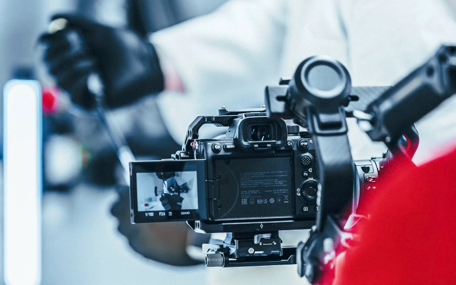 industrial lab manufacturing production video filming 0