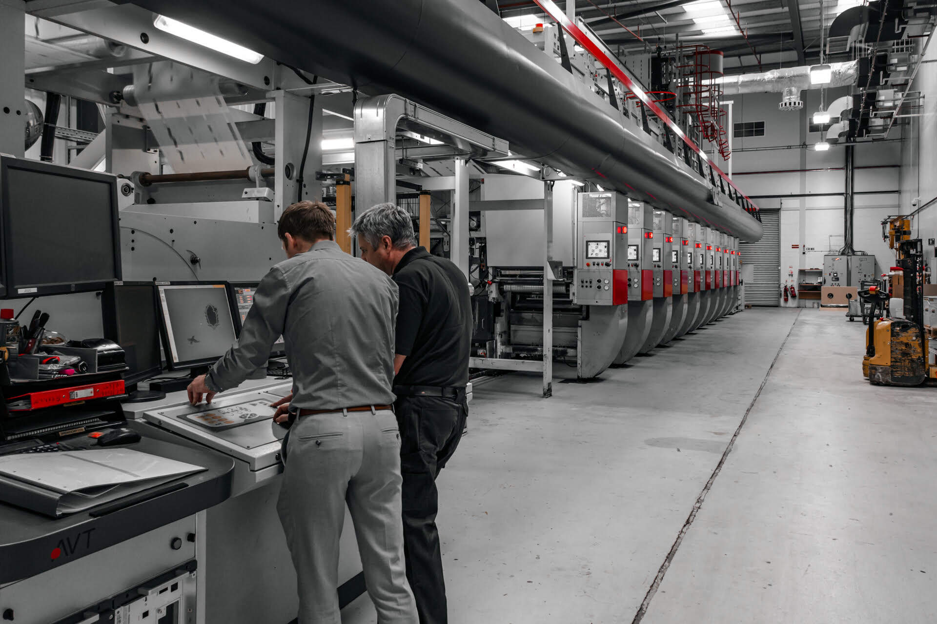 Industrial manufacturing video production still