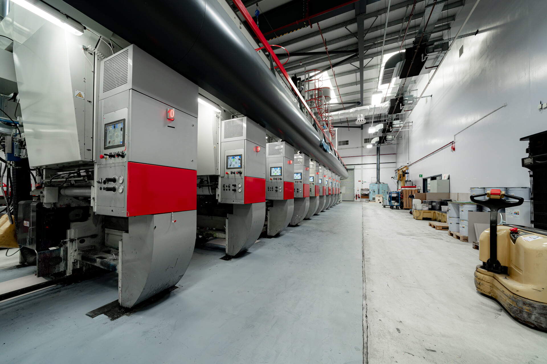 Industrial video production filming around a live factory schedule