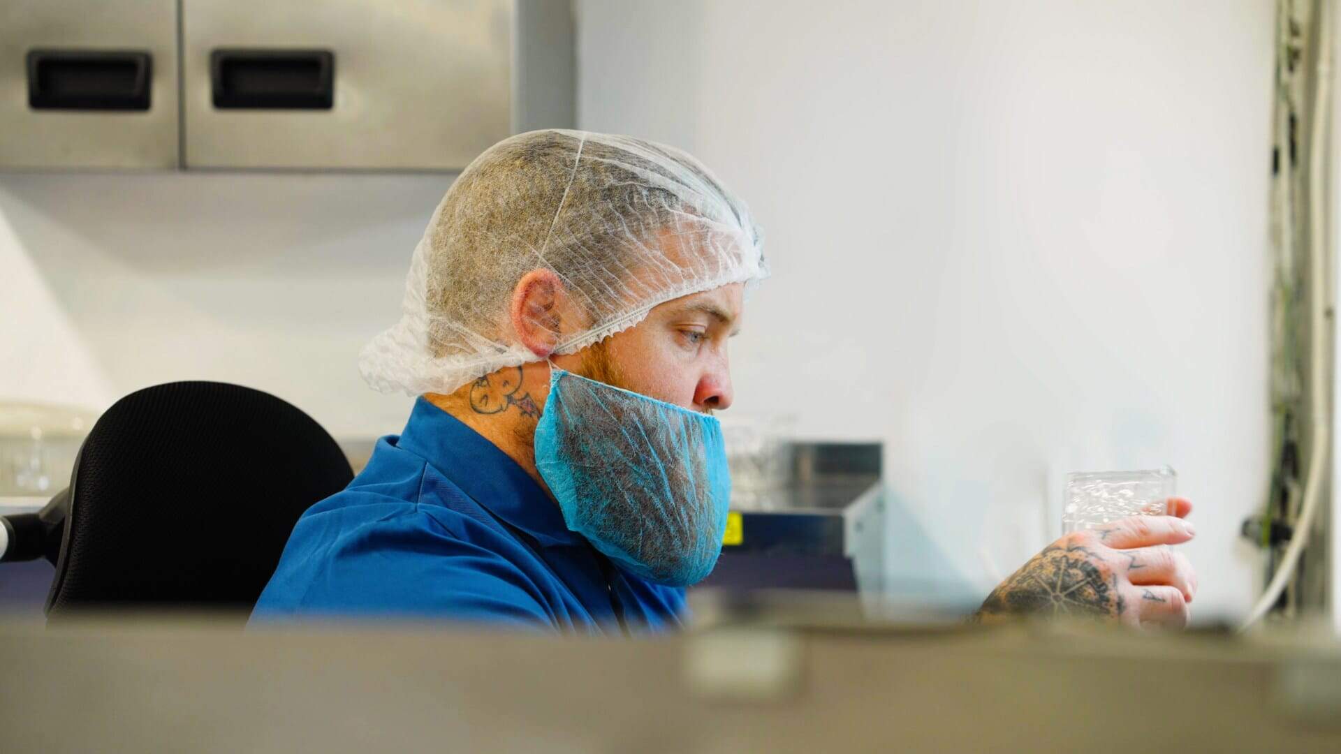 Industrial video production showing quality assurance and inspection
